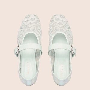 Aveiro Blue Lace Ballerina